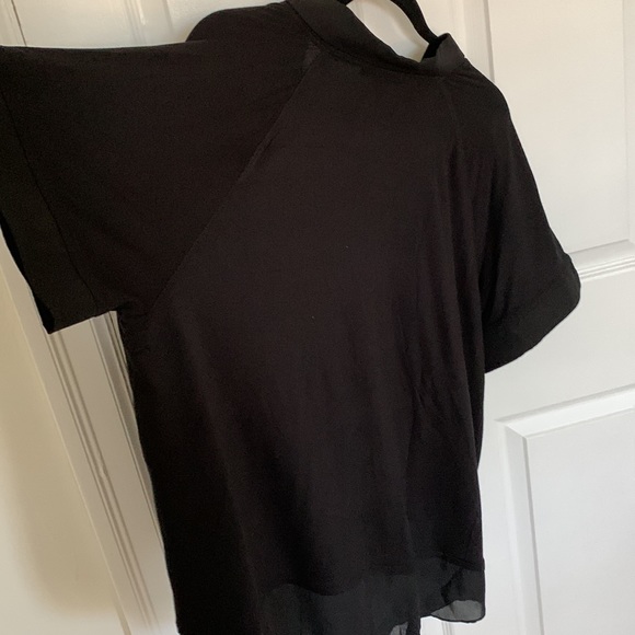Black Dressy but Casual Blouse - Picture 4 of 4